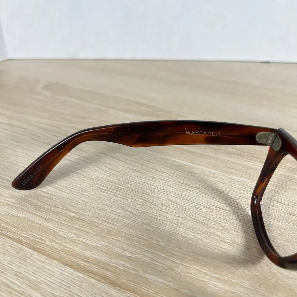 B&L Ray-Ban USA Wayfarer Sunglasses FRAMES ONLY Brown B&L 5024